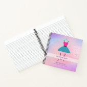 ミクリンキンセアニェラドレスゲストブカスタマイズック ノートブック (内部)