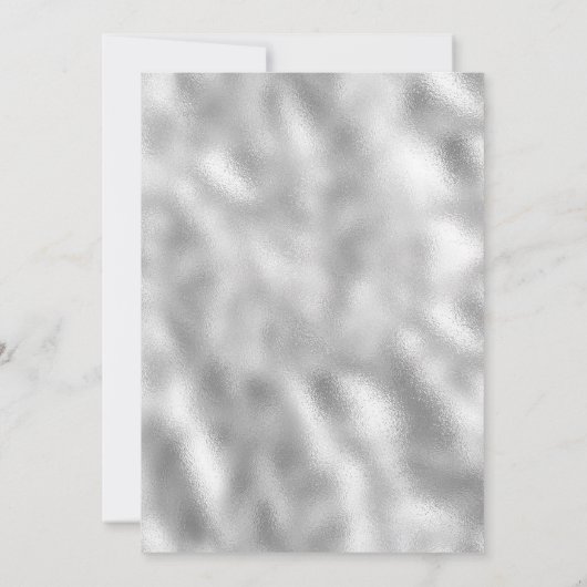 ミクリンスアニョスシルバーモダンフローラキンセアニラ 招待状 (裏面)