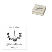 ミクリンスアニョスディセニョフローラパリ ラバースタンプ (押印)