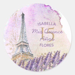 ミクリンスアニョスパリエッフェルタワーラベフランスのンダー ラウンドシール