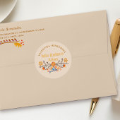 ミクリンスアノスウエスタンメキシコフローラ ラウンドシール