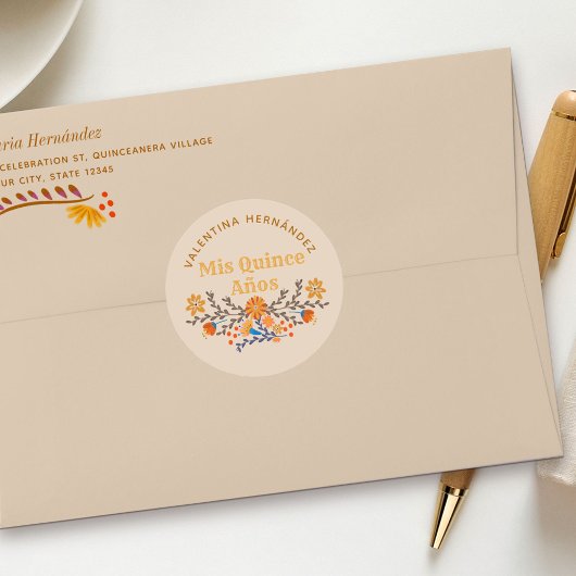 ミクリンスアノスウエスタンメキシコフローラ ラウンドシール