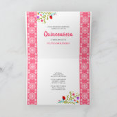 ミクリンスアノスピンクキンセアニェラフローラメキシコ 招待状 (内部)