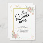 ミクリンスアノスピンクフローラキンセアニラ 招待状 (正面/裏面)