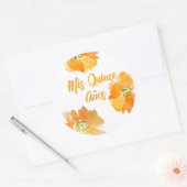 ミクリンスアノスフローラブライトキンセアニェラ ラウンドシール (封筒)