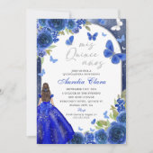 ミクリンスアノスブルーシルバーバラキンセアニェラ 招待状 (正面)