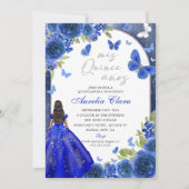 ミクリンスアノスブルーシルバーバラキンセアニェラ 招待状 (正面)