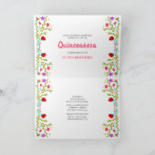 ミクリンスアノスメキシカンフィエスタパーティーキンセアニェラ 招待状 (内部)