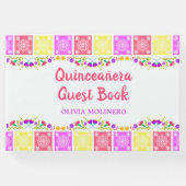 ミクリンスアノスメキシカンフィエスタフラワーズキンセアニェラ ゲストブック (正面)