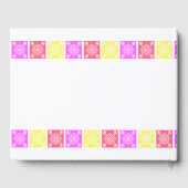 ミクリンスアノスメキシカンフィエスタフラワーズキンセアニェラ ゲストブック (裏面)