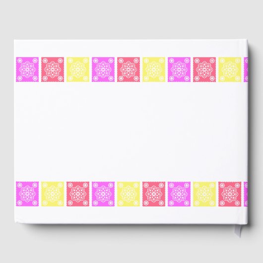 ミクリンスアノスメキシカンフィエスタフラワーズキンセアニェラ ゲストブック (裏面)