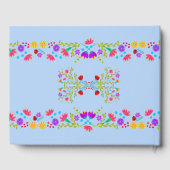 ミクリンスアノスライトブルーフローラキンセアニェラ ゲストブック (裏面)