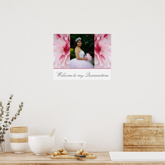 ミクリンスピンクフローラウェルカムトゥマイキンセニェラ ポスター (キッチン)