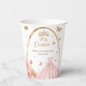 ミクリンスボホフローラ赤面ピンクキンセアニェラ 紙コップ (裏面)