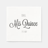 ミクリンパーティーカスタマイズナプキン スタンダードカクテルナプキン (正面)