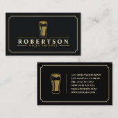 ミクロエレガントブルワリークラフトビール 名刺 (正面/裏面)