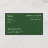ミクロオーガニックグリー 名刺 (正面)
