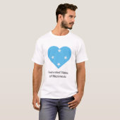 ミクロネシアの愛州連合 Tシャツ (正面フル)