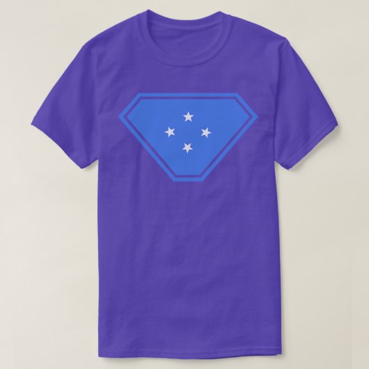 ミクロネシアスーパー権限 Tシャツ (デザイン正面)