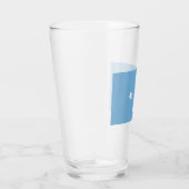 ミクロネシア国旗(ミクロネシア連邦州) タンブラーグラス (右)