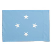 ミクロネシア国旗(ミクロネシア連邦州) 枕カバー (正面右)