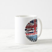 ミクロネシア統一されたイギリス王国 コーヒーマグカップ (正面右)