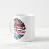 ミクロネシア統一されたイギリス王国 コーヒーマグカップ (正面左)