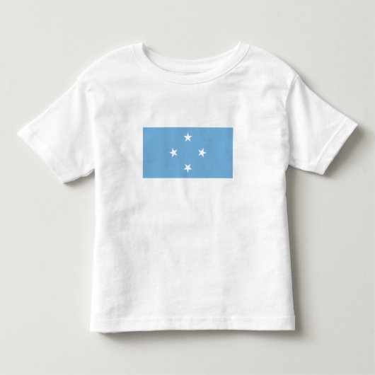 ミクロネシア連邦の旗 トドラーTシャツ (正面)