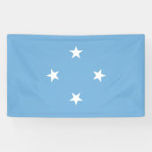 ミクロネシア連邦州国旗 横断幕 (横)