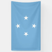 ミクロネシア連邦州国旗 横断幕 (縦)