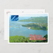 ミクロネシア連邦州 – コロニア –  ポストカード (正面/裏面)