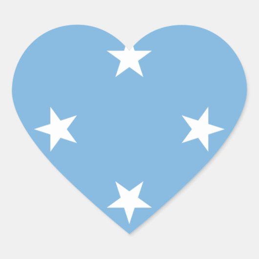 ミクロネシア ハートシール (正面)