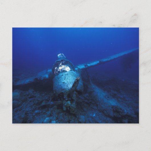 ミクロネシア，パラオ，世界伝統サイト。第二次世界大戦 ポストカード (正面)