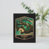 ミクロネシア ポストカード (スタンド正面)