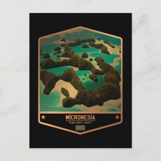 ミクロネシア ポストカード (正面)