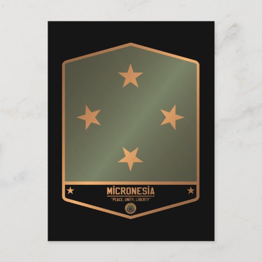 ミクロネシア ポストカード (正面)