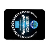 ミクロネシア マグネット (横)