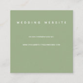 ミクロ結婚スSageのミニマルWebサ結婚イト エンクロージャーカード (正面)