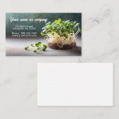 ミクロ緑のイメージ 名刺 (正面/裏面)