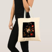 ミグノンの裏返しの花束 トートバッグ (正面(商品))