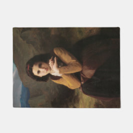 ミグノン(甘いフランスの少女) (by Bouguerau) ドアマット