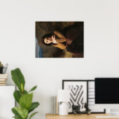 ミグノン(甘いフランスの少女) (by Bouguerau) ポスター (ホームオフィス)