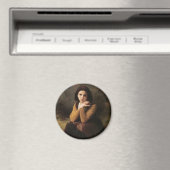 ミグノン(甘いフランスの少女) (by Bouguerau) マグネット (インサイチュ (食洗機))