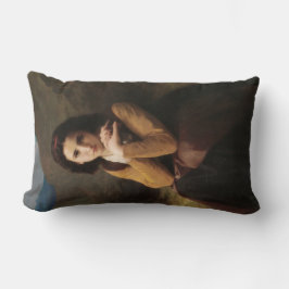 ミグノン(甘いフランスの少女) (by Bouguerau) ランバークッション