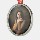 ミグノン(甘いフランスの若い女の子) (by Bouguerau) C メタルオーナメント (左)