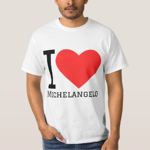 ミケランジェロが大好き Tシャツ