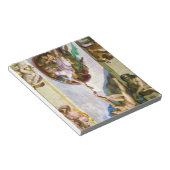 ミケランジェロによるアダムの創造 ノートパッド (アングル)