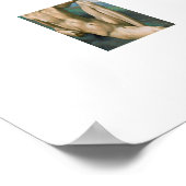 ミケランジェロによるアダムの創造 ポスター (角)