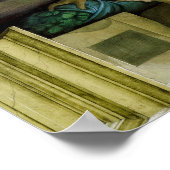 ミケランジェロによるアダムの創造 ポスター (角)