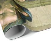 ミケランジェロによるアダムの創造 ラッピングペーパー (ロールコーナー)